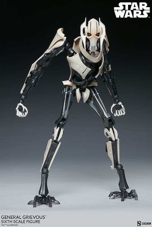 Star Wars: General Grievous, 1/6 Figur von Sideshow