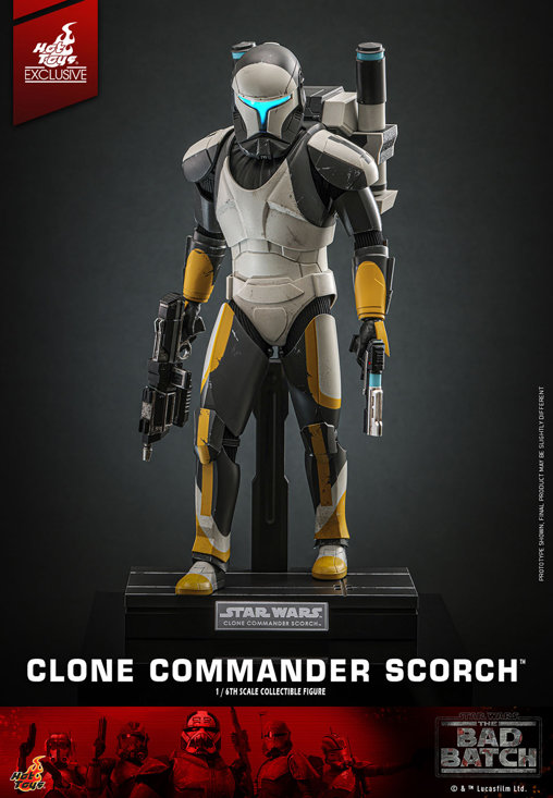 Star Wars - The Bad Batch: Clone Commando Scorch, 1/6 Figur von Hot Toys