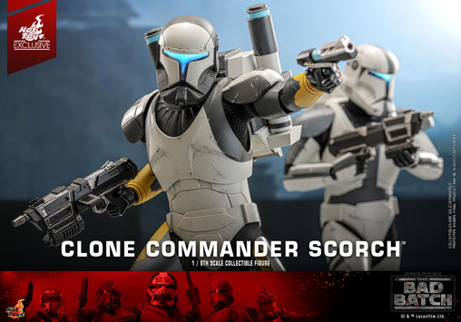 Star Wars - The Bad Batch: Clone Commando Scorch, 1/6 Figur von Hot Toys