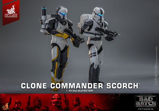 Star Wars - The Bad Batch: Clone Commando Scorch, 1/6 Figur von Hot Toys