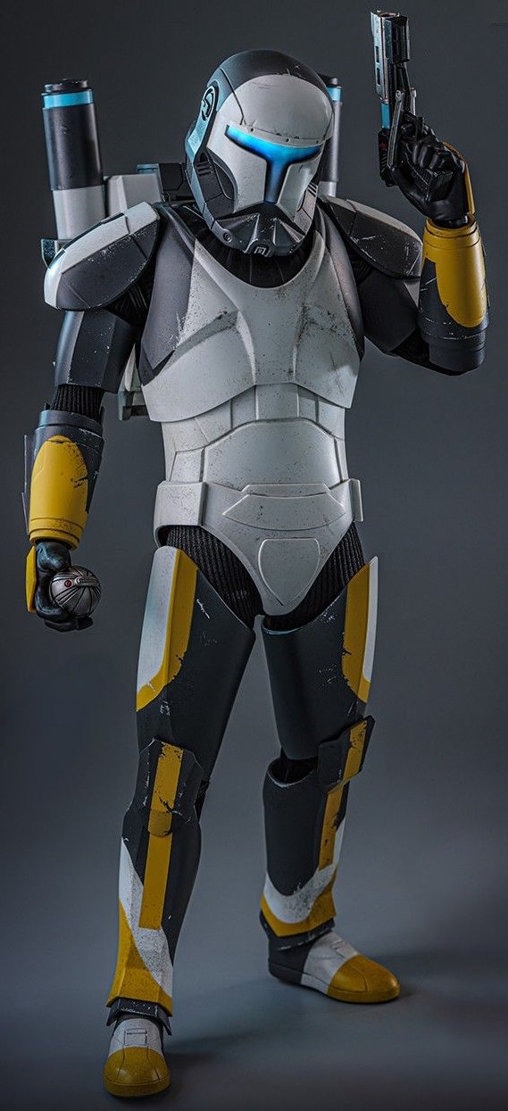 Star Wars - The Bad Batch: Clone Commando Scorch, 1/6 Figur von Hot Toys