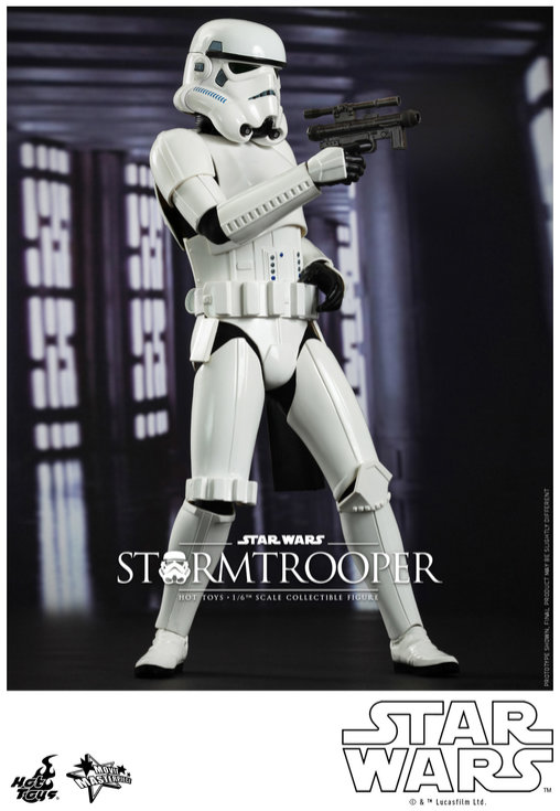 Star Wars - Episode IV - A New Hope: Stormtrooper, 1/6 Figur von Hot Toys