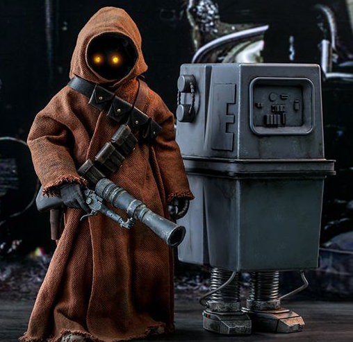 Star Wars - Episode IV - A New Hope: Jawa und EG-6 Power Droid, 1/6 Figur von Hot Toys