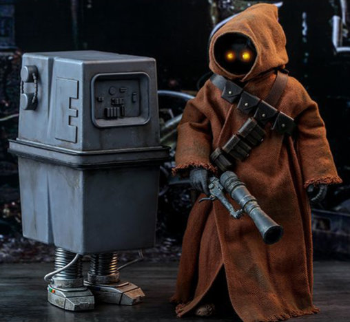 Star Wars - Episode IV - A New Hope: Jawa und EG-6 Power Droid, 1/6 Figur von Hot Toys