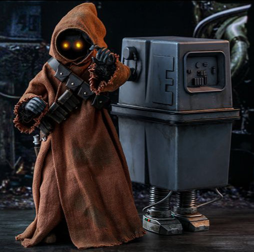 Star Wars - Episode IV - A New Hope: Jawa und EG-6 Power Droid, 1/6 Figur von Hot Toys