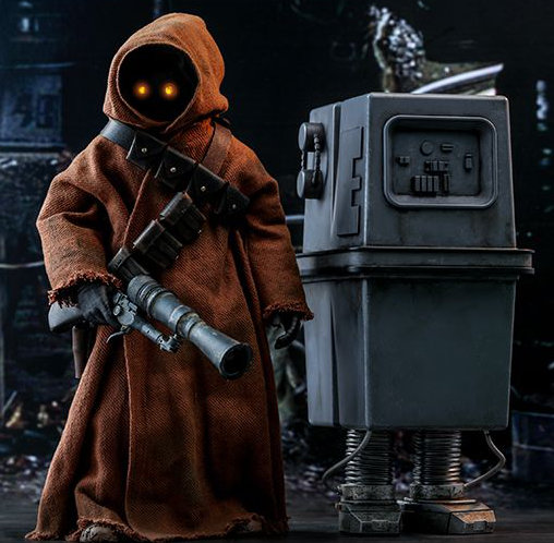 Star Wars - Episode IV - A New Hope: Jawa und EG-6 Power Droid, 1/6 Figur von Hot Toys