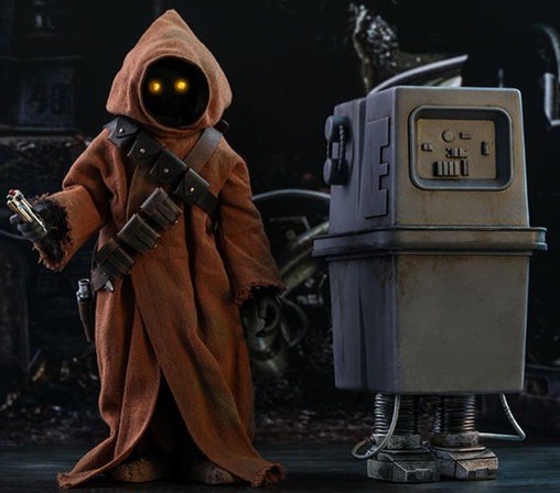 Star Wars - Episode IV - A New Hope: Jawa und EG-6 Power Droid, 1/6 Figur von Hot Toys