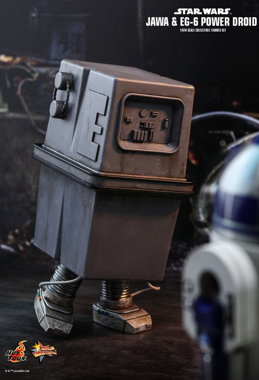 Star Wars - Episode IV - A New Hope: Jawa und EG-6 Power Droid, 1/6 Figur von Hot Toys