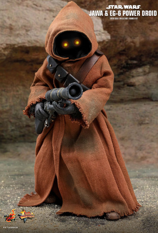 Star Wars - Episode IV - A New Hope: Jawa und EG-6 Power Droid, 1/6 Figur von Hot Toys