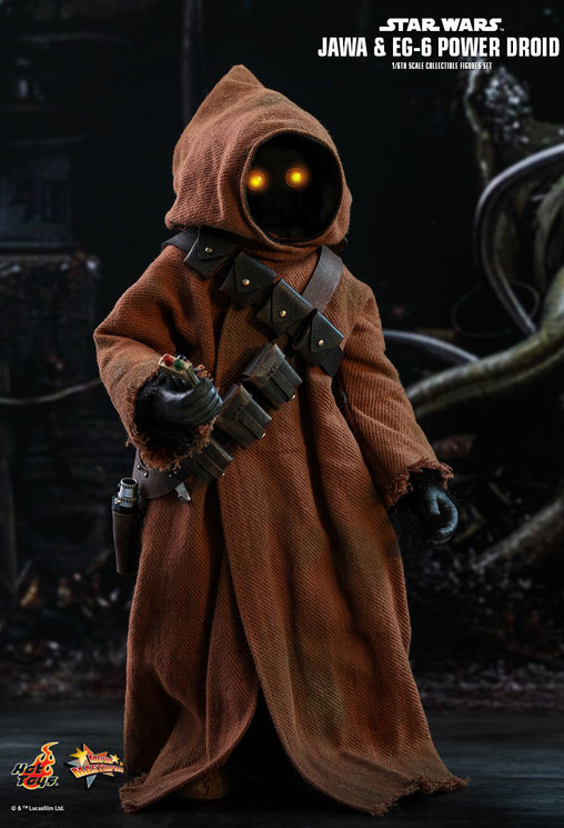 Star Wars - Episode IV - A New Hope: Jawa und EG-6 Power Droid, 1/6 Figur von Hot Toys