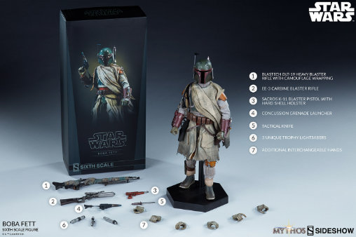 Star Wars - Mythos: Boba Fett - Mythos, 1/6 Figur von Sideshow