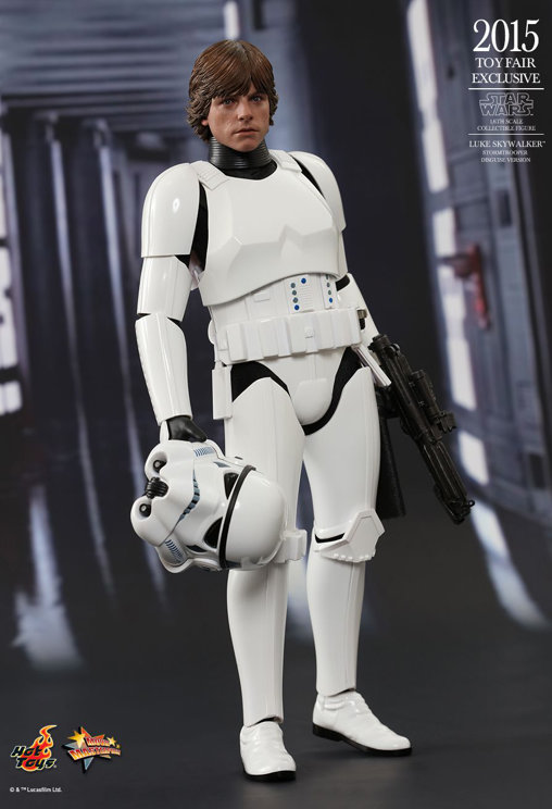 Star Wars - Episode IV - A New Hope: Luke Skywalker - Stormtrooper Disguise Version, 1/6 Figur von Hot Toys