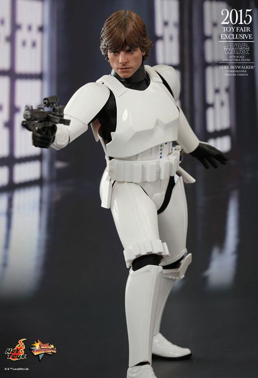 Star Wars - Episode IV - A New Hope: Luke Skywalker - Stormtrooper Disguise Version, 1/6 Figur von Hot Toys