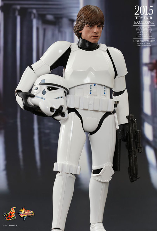 Star Wars - Episode IV - A New Hope: Luke Skywalker - Stormtrooper Disguise Version, 1/6 Figur von Hot Toys