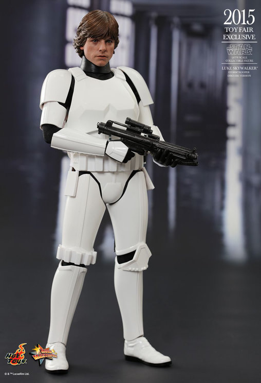 Star Wars - Episode IV - A New Hope: Luke Skywalker - Stormtrooper Disguise Version, 1/6 Figur von Hot Toys