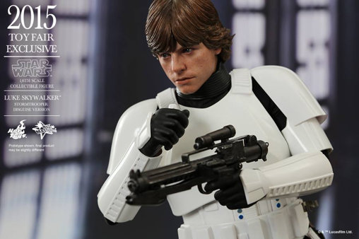 Star Wars - Episode IV - A New Hope: Luke Skywalker - Stormtrooper Disguise Version, 1/6 Figur von Hot Toys
