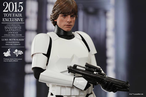 Star Wars - Episode IV - A New Hope: Luke Skywalker - Stormtrooper Disguise Version, 1/6 Figur von Hot Toys