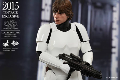 Star Wars - Episode IV - A New Hope: Luke Skywalker - Stormtrooper Disguise Version, 1/6 Figur von Hot Toys