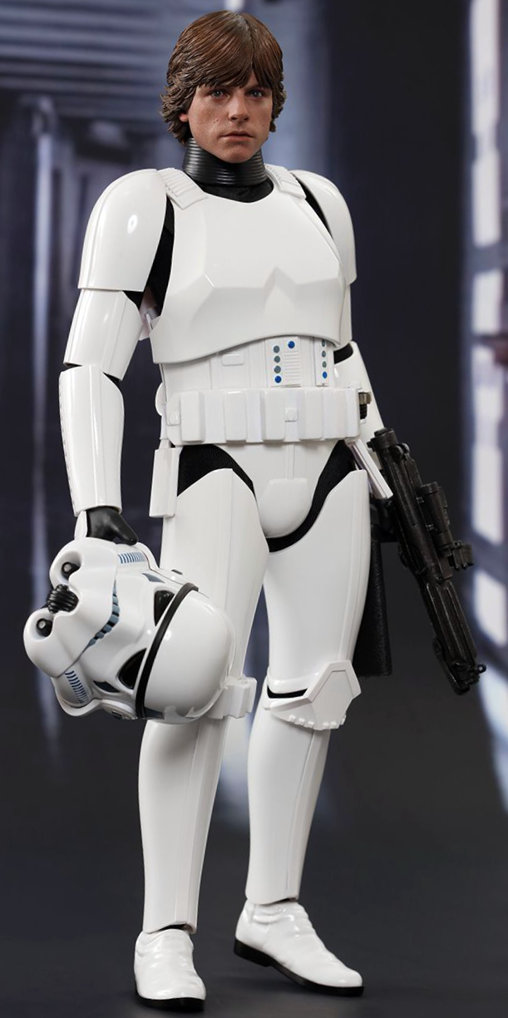 Star Wars - Episode IV - A New Hope: Luke Skywalker - Stormtrooper Disguise Version, 1/6 Figur von Hot Toys