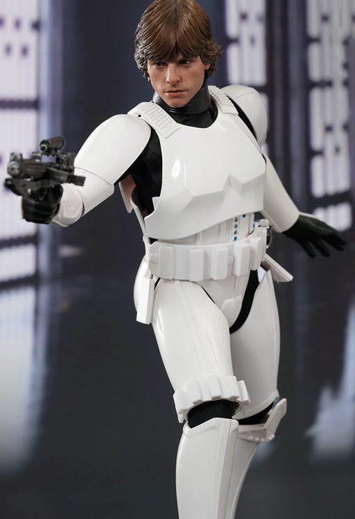 Star Wars - Episode IV - A New Hope: Luke Skywalker - Stormtrooper Disguise Version, 1/6 Figur von Hot Toys