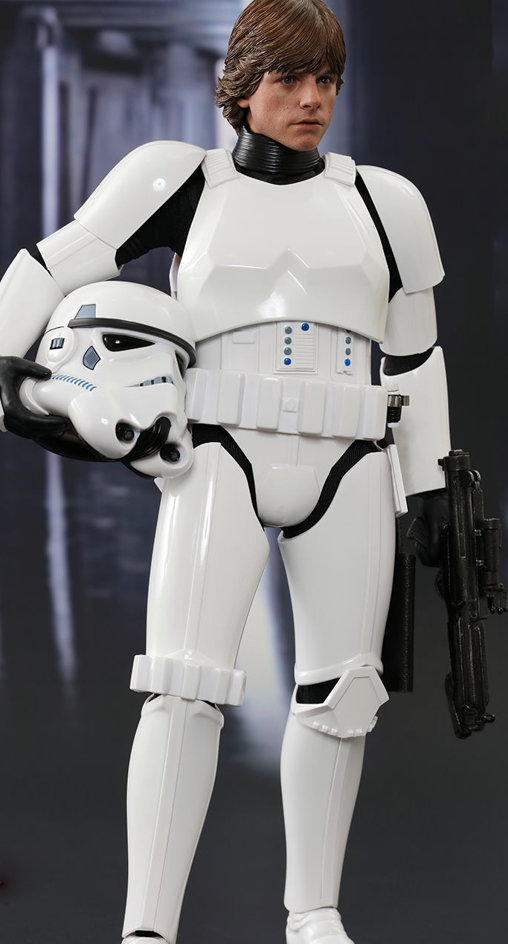 Star Wars - Episode IV - A New Hope: Luke Skywalker - Stormtrooper Disguise Version, 1/6 Figur von Hot Toys