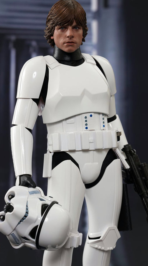 Star Wars - Episode IV - A New Hope: Luke Skywalker - Stormtrooper Disguise Version, 1/6 Figur von Hot Toys