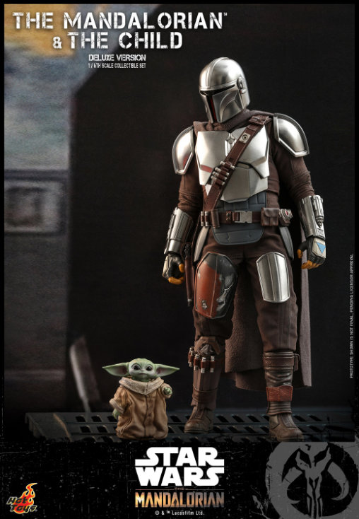 Star Wars - The Mandalorian: The Mandalorian and The Child - Deluxe, 1/6 Figur von Hot Toys