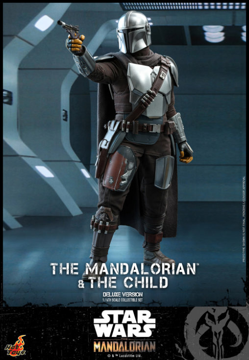 Star Wars - The Mandalorian: The Mandalorian and The Child - Deluxe, 1/6 Figur von Hot Toys