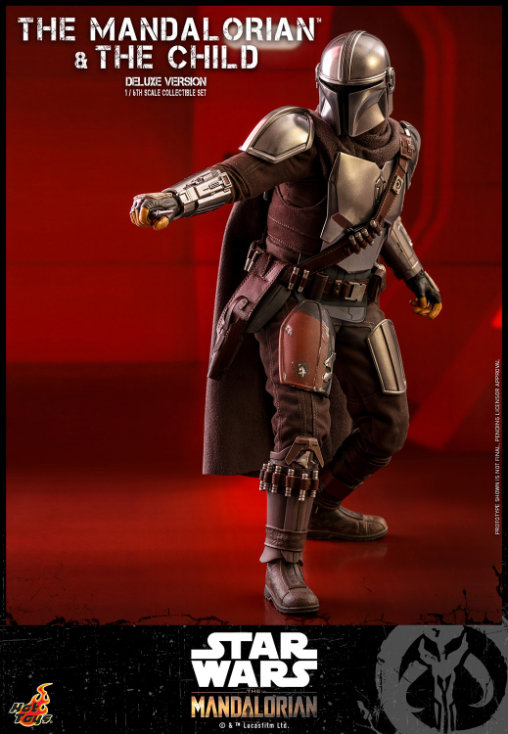 Star Wars - The Mandalorian: The Mandalorian and The Child - Deluxe, 1/6 Figur von Hot Toys