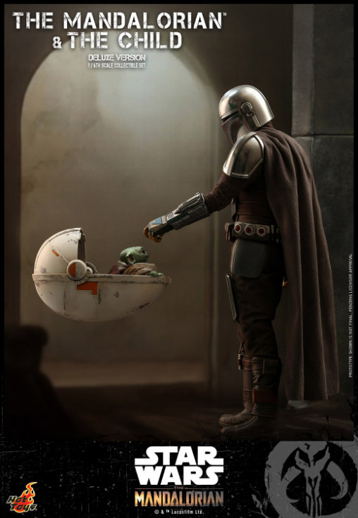Star Wars - The Mandalorian: The Mandalorian and The Child - Deluxe, 1/6 Figur von Hot Toys