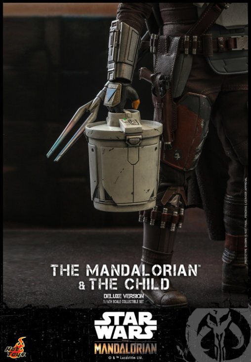 Star Wars - The Mandalorian: The Mandalorian and The Child - Deluxe, 1/6 Figur von Hot Toys