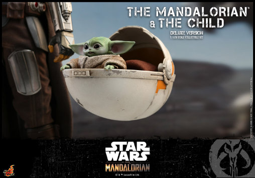 Star Wars - The Mandalorian: The Mandalorian and The Child - Deluxe, 1/6 Figur von Hot Toys