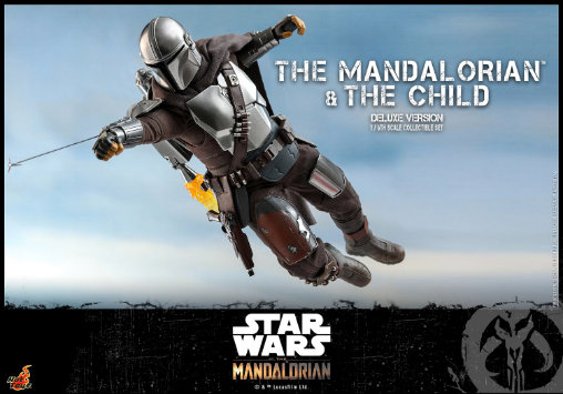 Star Wars - The Mandalorian: The Mandalorian and The Child - Deluxe, 1/6 Figur von Hot Toys