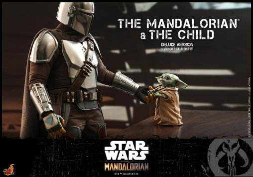 Star Wars - The Mandalorian: The Mandalorian and The Child - Deluxe, 1/6 Figur von Hot Toys