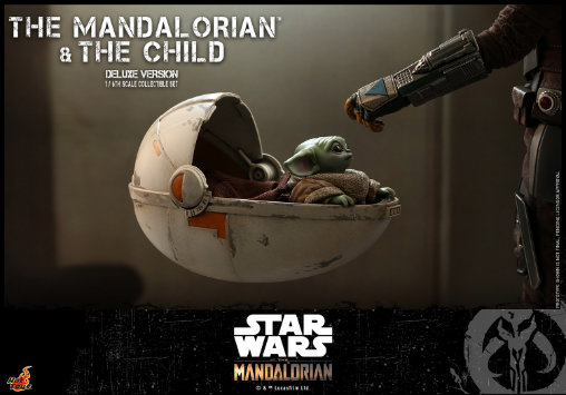 Star Wars - The Mandalorian: The Mandalorian and The Child - Deluxe, 1/6 Figur von Hot Toys