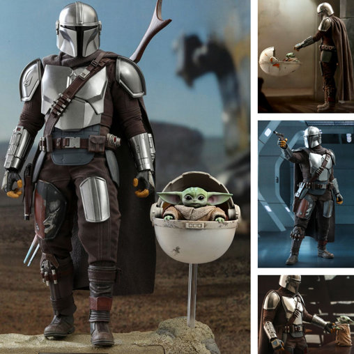 Star Wars - The Mandalorian: The Mandalorian and The Child - Deluxe, 1/6 Figur