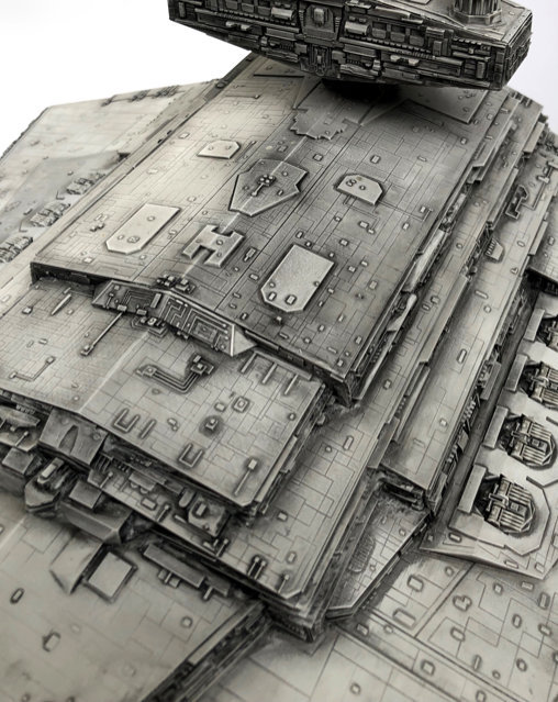 Star Wars - Episode IV - A New Hope: Imperial Star Destroyer - Giant, Modell-Bausatz von Revell