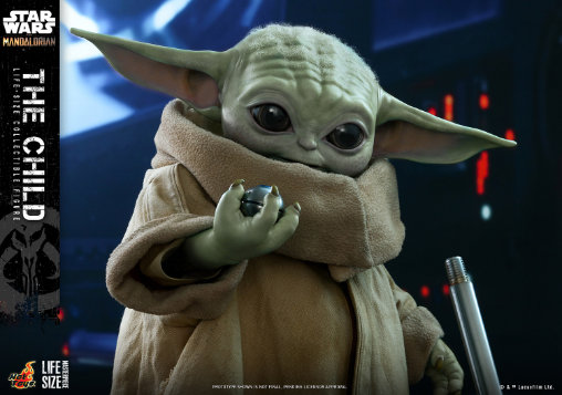 Star Wars - The Mandalorian: The Child - Life-Size, 1/1 Figur von Hot Toys