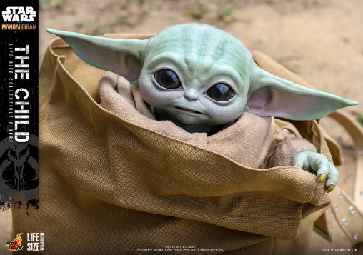 Star Wars - The Mandalorian: The Child - Life-Size, 1/1 Figur von Hot Toys