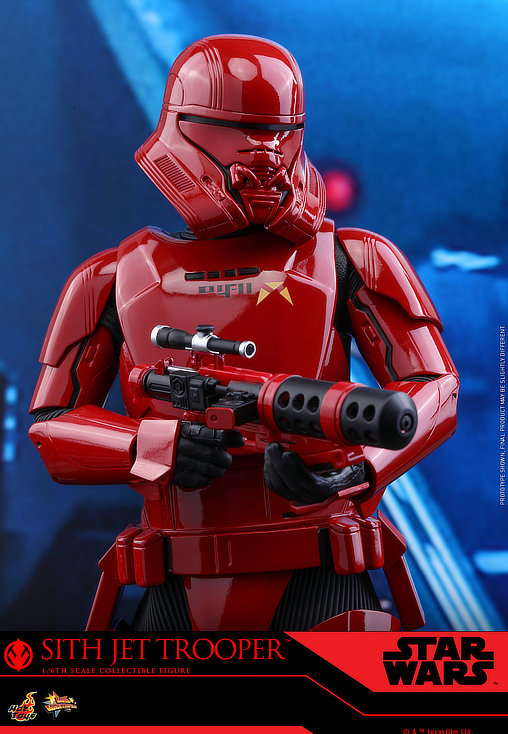 Star Wars - Episode IX - The Rise of Skywalker: Sith Jet Trooper, 1/6 Figur von Hot Toys
