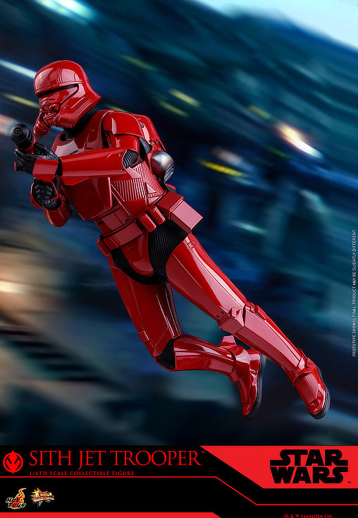 Star Wars - Episode IX - The Rise of Skywalker: Sith Jet Trooper, 1/6 Figur von Hot Toys