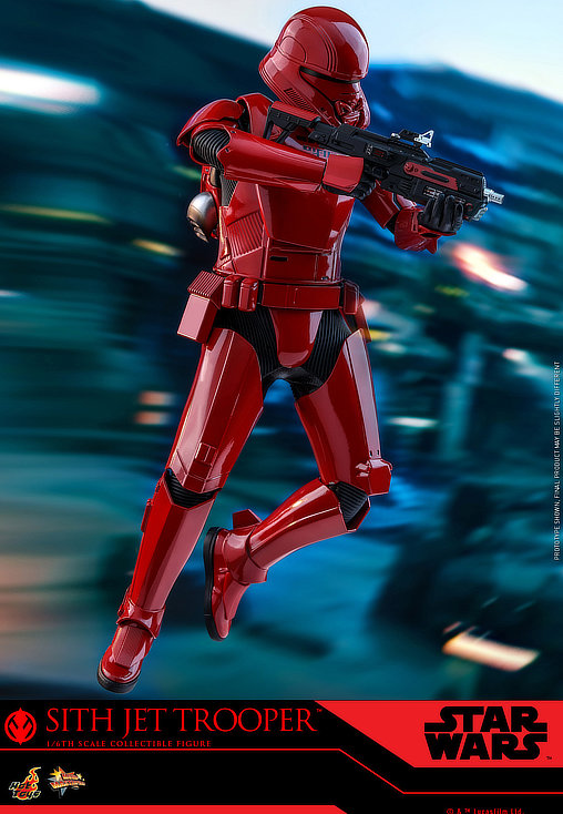 Star Wars - Episode IX - The Rise of Skywalker: Sith Jet Trooper, 1/6 Figur von Hot Toys