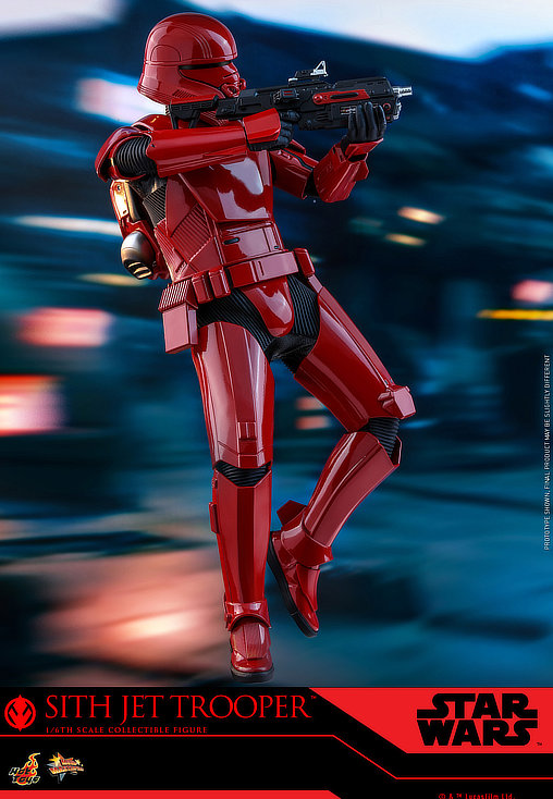 Star Wars - Episode IX - The Rise of Skywalker: Sith Jet Trooper, 1/6 Figur von Hot Toys