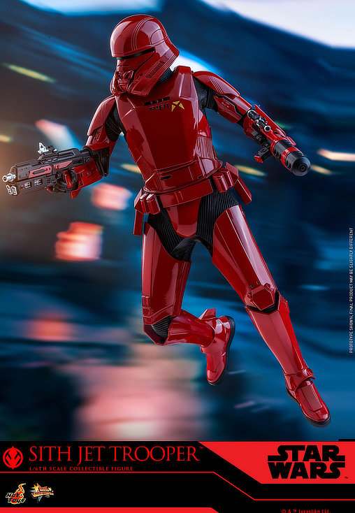Star Wars - Episode IX - The Rise of Skywalker: Sith Jet Trooper, 1/6 Figur von Hot Toys