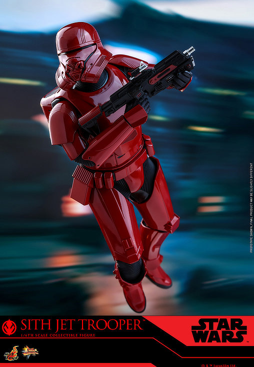 Star Wars - Episode IX - The Rise of Skywalker: Sith Jet Trooper, 1/6 Figur von Hot Toys