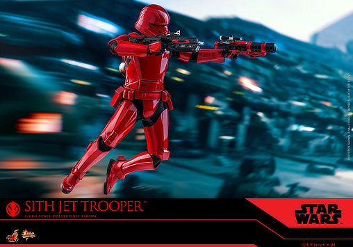 Star Wars - Episode IX - The Rise of Skywalker: Sith Jet Trooper, 1/6 Figur von Hot Toys