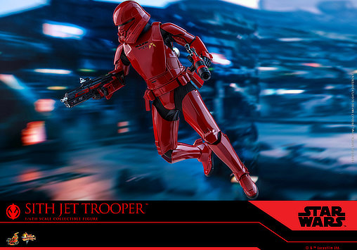 Star Wars - Episode IX - The Rise of Skywalker: Sith Jet Trooper, 1/6 Figur von Hot Toys