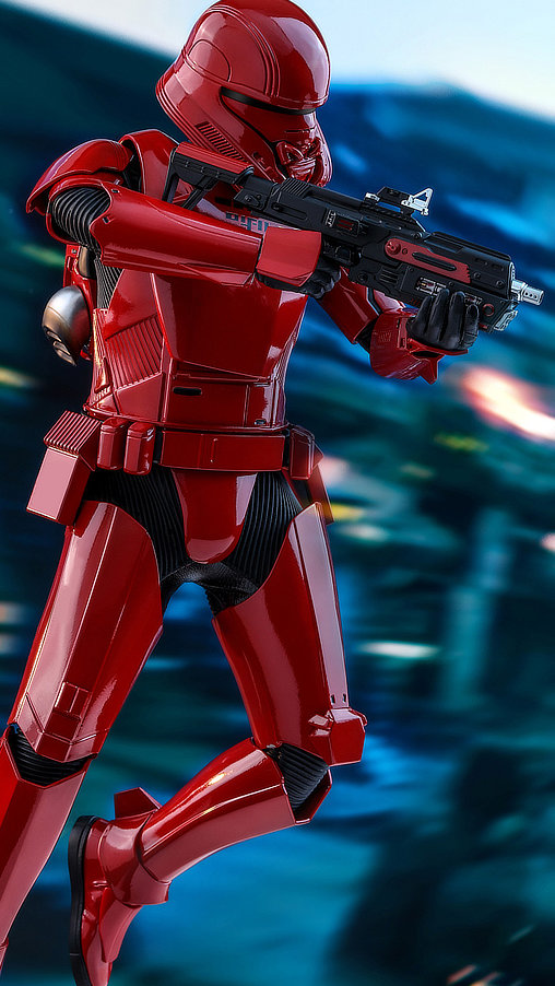 Star Wars - Episode IX - The Rise of Skywalker: Sith Jet Trooper, 1/6 Figur von Hot Toys