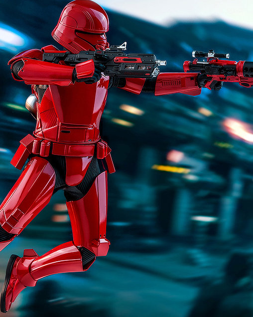 Star Wars - Episode IX - The Rise of Skywalker: Sith Jet Trooper, 1/6 Figur von Hot Toys