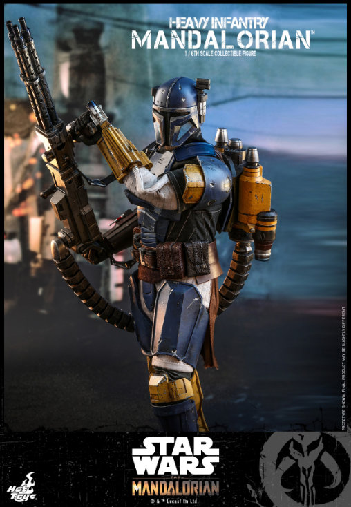 Star Wars - The Mandalorian: Heavy Infantry Mandalorian, 1/6 Figur von Hot Toys